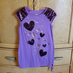 Girls Justice short sleeved dress